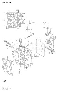 02002F-310001 (2013) 20hp P01 P40-Gen. Export 1 (DF20A  DF20AR) DF20A drawing CYLINDER HEAD