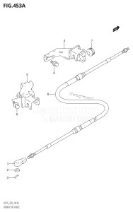 DF25 From 02502F-780001 (E03)  2007 drawing REMOCON CABLE (DF25R)