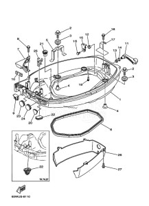 F25AEHT-ANZ drawing BOTTOM-COWLING