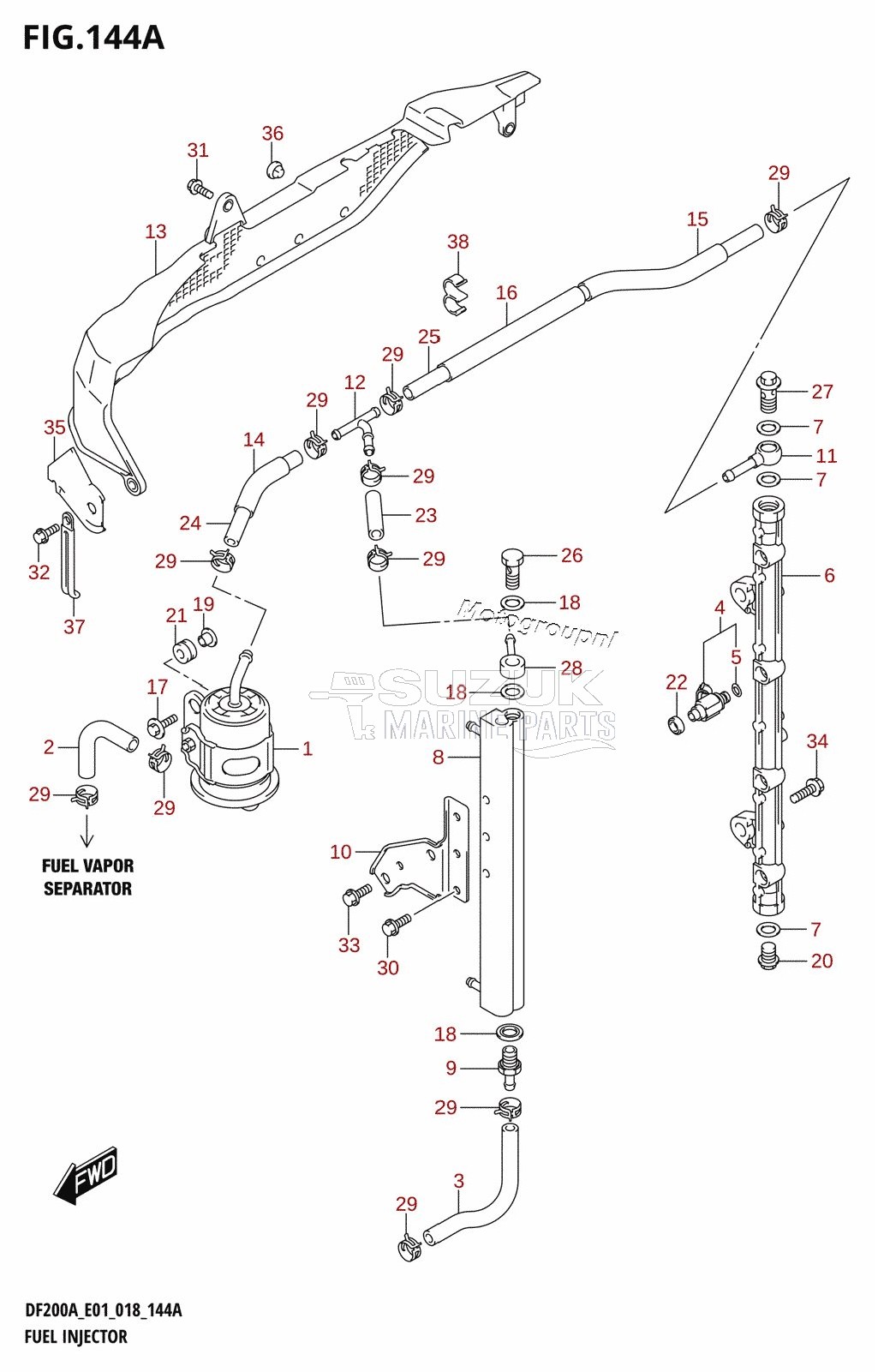 FUEL INJECTOR (E01)