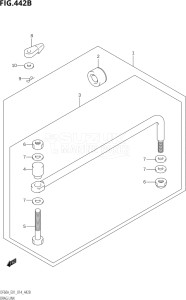 04004F-410001 (2014) 40hp E34-Italy (DF40AST) DF40A drawing DRAG LINK (DF40AQH:E01)