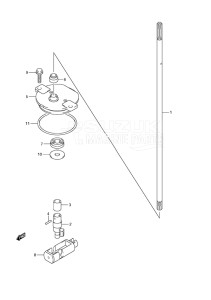 Outboard DF 150 drawing Clutch Rod (C/R)