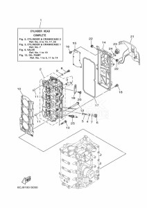 F70AET drawing CYLINDER--CRANKCASE-2