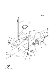 Z250DETOX drawing LOWER-CASING-x-DRIVE-2