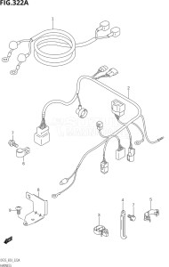 02503F-110001 (2011) 25hp E03-USA (DF25  DF25R) DF25 drawing HARNESS