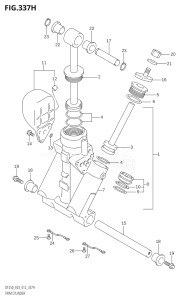 20002F-210001 (2012) 200hp E03-USA (DF200T) DF200 drawing TRIM CYLINDER (DF250ST:E03:L-TRANSOM)