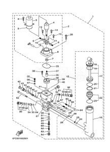 FT25B drawing POWER-TILT-ASSEMBLY