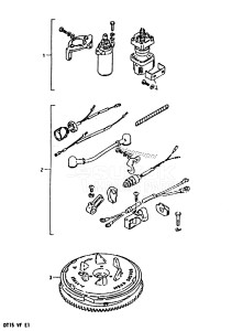 DT15 From 01501-403841 till 408230 ()  1984 drawing OPTIONAL : ELECTRICAL (1)