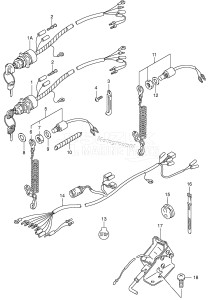 DT40 From 04003-880001 ()  2008 drawing IGNITION SWITCH