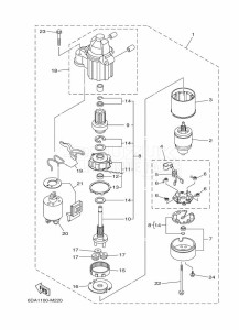 F175AETL drawing STARTER-MOTOR