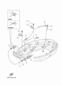 F25LMHA-2009 drawing BOTTOM-COWLING-2