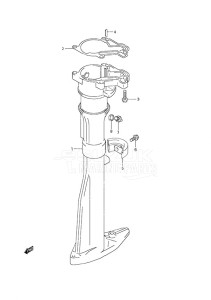 DF 2.5 drawing Drive Shaft Housing