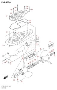 DF350A From 35001F-710001 (E03)  2017 drawing GEAR CASE