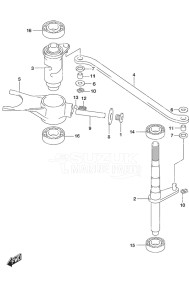 Outboard DF 300B drawing Clutch Rod