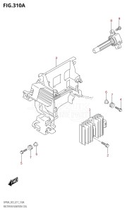 DF70A From 07003F-710001 (E03)  2017 drawing RECTIFIER /​ IGNITION COIL