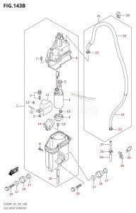 DF150AP From 15003P-810001 (E01 E40)  2018 drawing FUEL VAPOR SEPARATOR (E40)