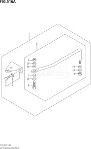 02503F-110001 (2011) 25hp E03-USA (DF25  DF25R) DF25 drawing OPT:REMOCON ATTACHMENT