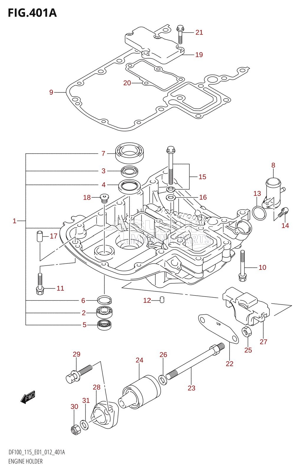 ENGINE HOLDER