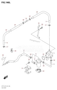 DF175T From 17502F-610001 (E01 E40)  2016 drawing FUEL PUMP (DF175TG:E01)