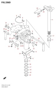 04003F-410001 (2014) 40hp E03-USA (DF40A) DF40A drawing SWIVEL BRACKET (DF50AVT)