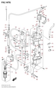 DF225Z From 22503Z-610001 (E03)  2016 drawing FUEL PUMP /​ FUEL VAPOR SEPARATOR (DF250ST:E03)