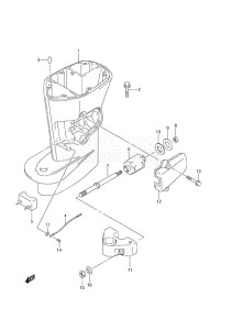 DF 25 drawing Drive Shaft Housing