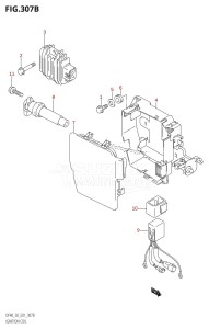 DF50 From 05002F-010001 (E01 E40)  2010 drawing IGNITION COIL (K5,K6,K7,K8,K9,K10)