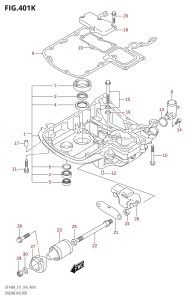 DF115AST From 11504F-610001 (E03)  2016 drawing ENGINE HOLDER (DF115AST:E03)