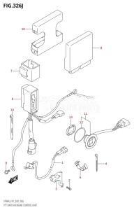 DF50A From 05003F-040001 (E01)  2020 drawing PTT SWITCH /​ ENGINE CONTROL UNIT (DF60AVT:E01)