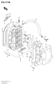 10005F-340001 (2023) 100hp E01-Gen. Export 1 (DF100C) DF100C drawing CYLINDER HEAD