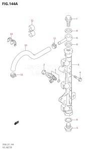 04003F-110001 (2011) 40hp E01-Gen. Export 1 (DF40AQH  DF40AT) DF40A drawing FUEL INJECTOR (DF60AT,DF60ATH,DF60AWT,DF60AWTH,DF60AQH,DF60AWQH,DF40AST)