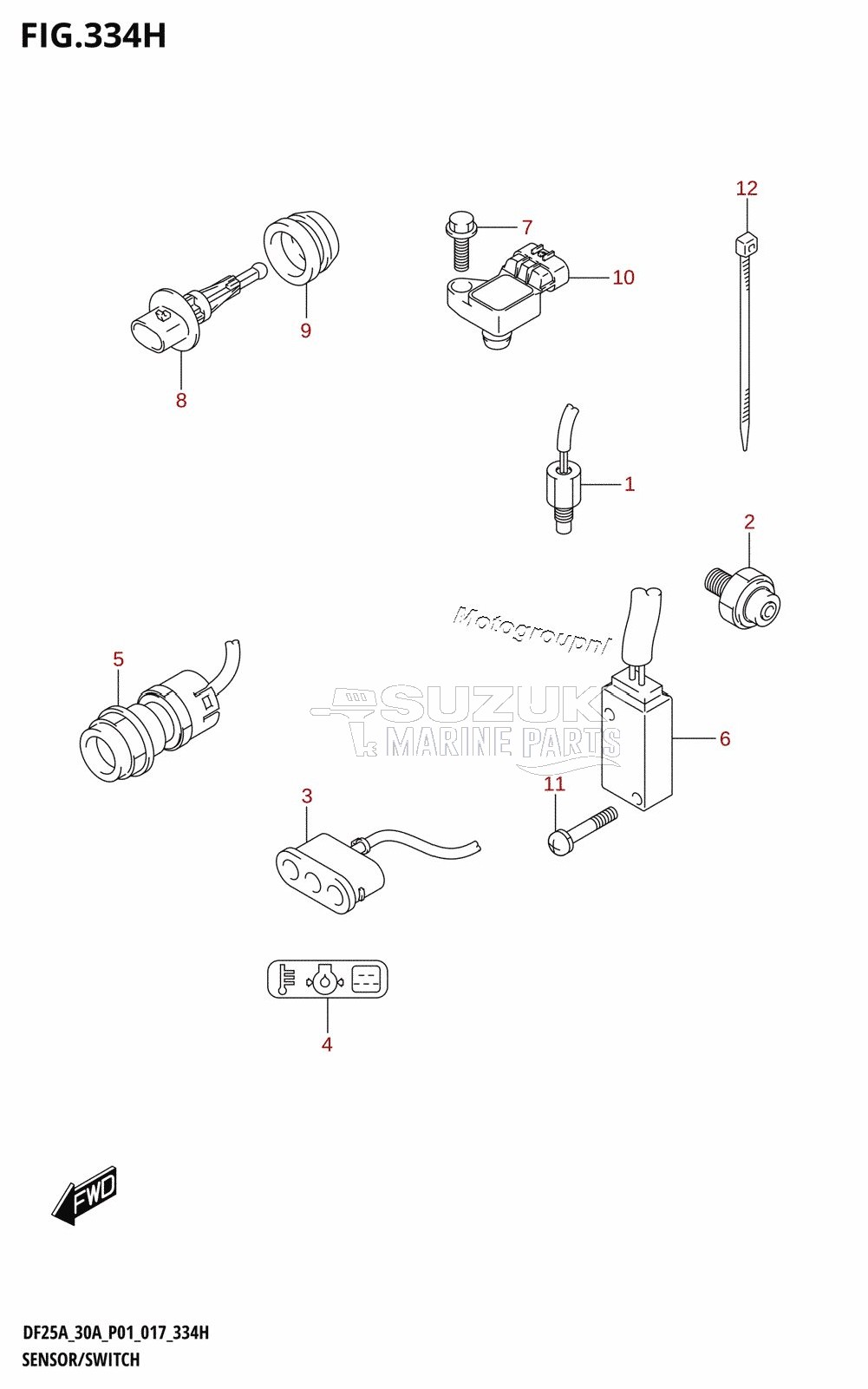 SENSOR /​ SWITCH (DF30ATH:P01)