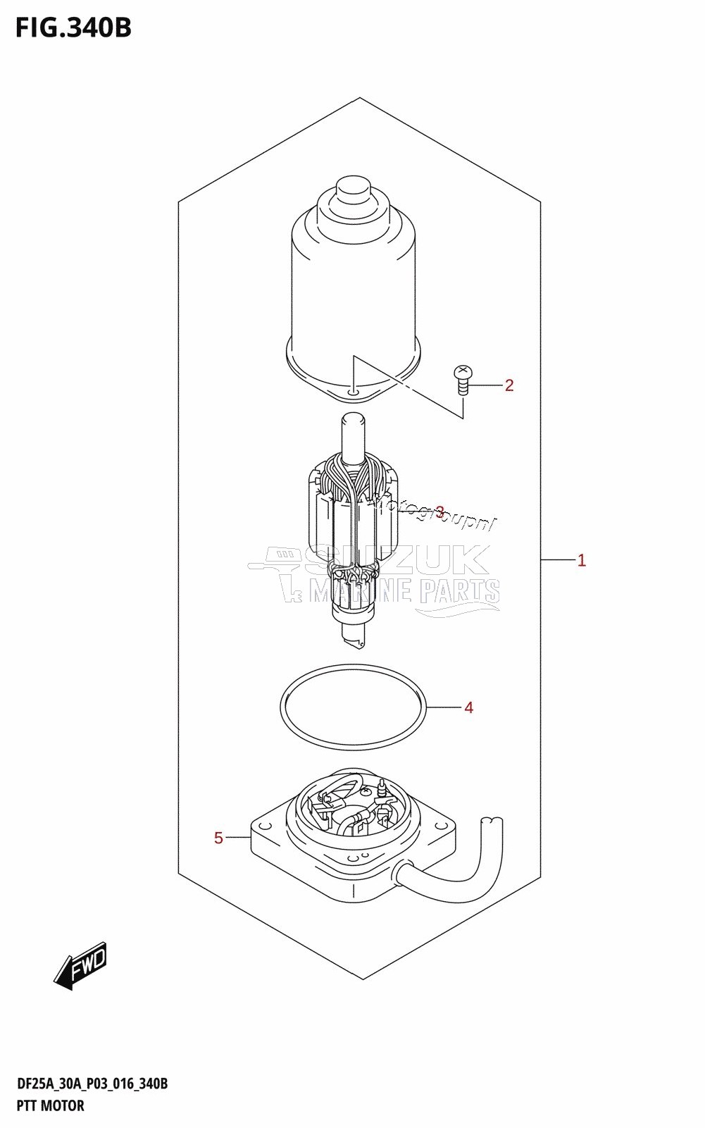 PTT MOTOR (DF25ATH:P03)