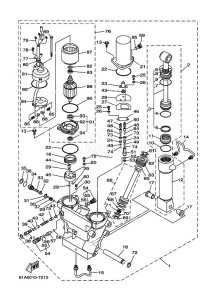 L250BETOX drawing POWER-TILT-ASSEMBLY