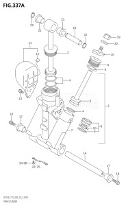 17502F-210001 (2012) 175hp E03-USA (DF175T) DF175T drawing TRIM CYLINDER