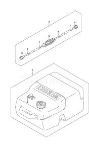 DF 9.9A drawing Fuel Tank