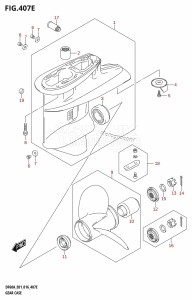 DF50A From 05003F-610001 (E01)  2016 drawing GEAR CASE (DF50A:E01)