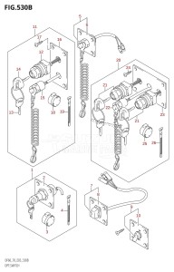 DF60 From 06001F-971001 (E03)  1999 drawing OPT:SWITCH (K5,K6,K7,K8,K9)