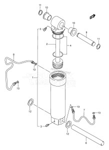 DT200GTCU From 20001G-231001 ()  1992 drawing TILT CYLINDER