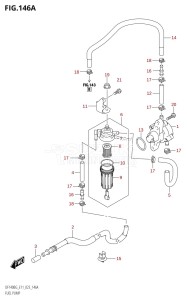 DF140BZG From 14004Z-140001 (E11 E40)  2021 drawing FUEL PUMP