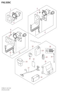 DF175A From 17503F-340001 (E11 E40)  2023 drawing OPT:KEY LESS START (023)