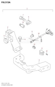 DF15 From 01502F-980001 (P01)  2009 drawing OPT:REMOTE CONTROL PARTS (K4)