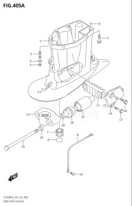 20004F-040001 (2020) 200hp E03-USA (DF200AST  DF200AST) DF200AST drawing DRIVE SHAFT HOUSING