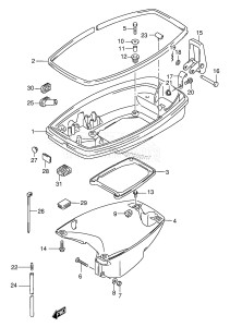 DT40 From 04003-880001 ()  2008 drawing LOWER COVER