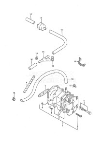 Outboard DT 8c drawing Fuel Pump (Sail)