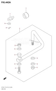 DF150 From 15002F-210001 (E01 E40)  2012 drawing DRAG LINK