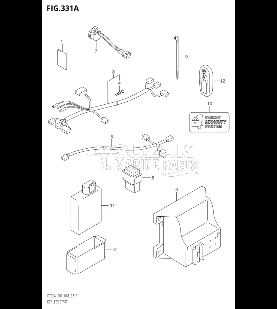 KEY LESS START (DF70A:E01,DF80A:E01,DF90A:E01,DF100B:E01)