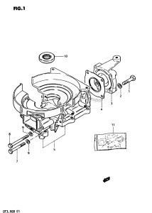 DT3.5 From 0351-300001 ()  1983 drawing CYLINDER