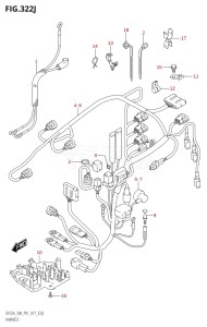 03003F-710001 (2017) 30hp P01 P40-Gen. Export 1 (DF30A  DF30AQ  DF30AR  DF30AT  DF30ATH  DT30  DT30R) DF30A drawing HARNESS (DF30AQ:P01)