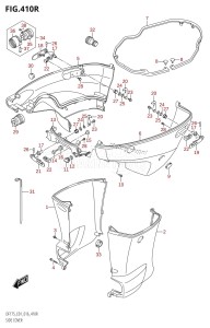 DF175ZG From 17502Z-610001 (E01 E40)  2016 drawing SIDE COVER (DF175ZG:E01)